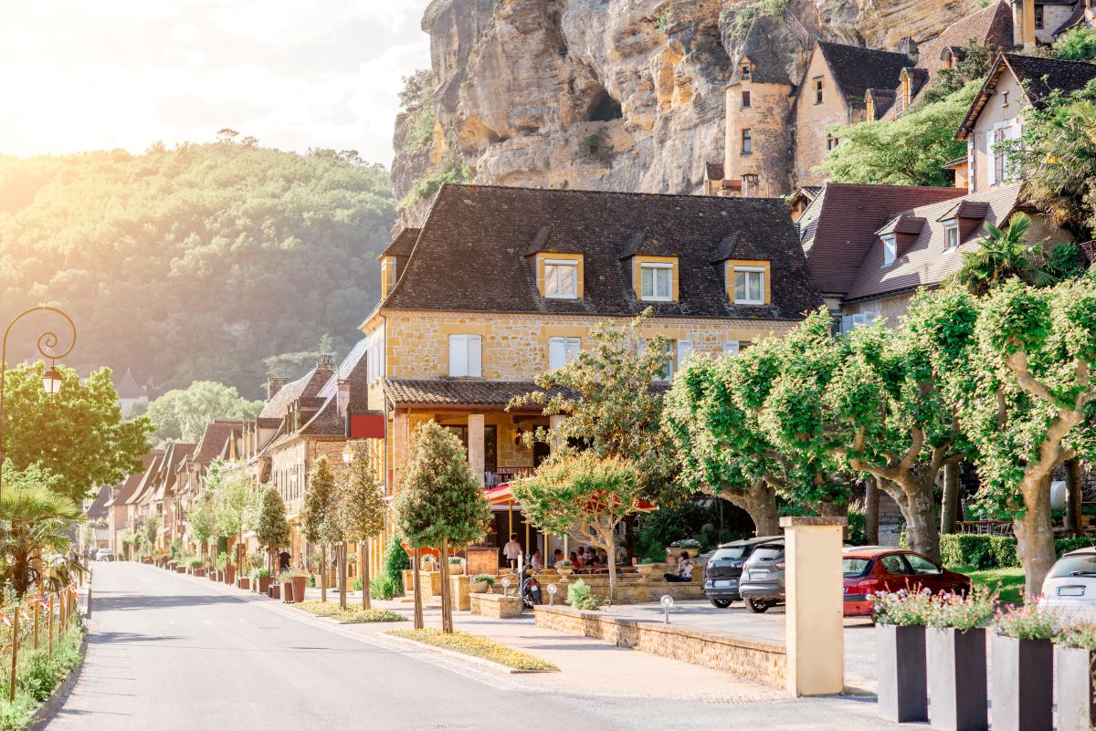 Plus beaux villages La Roque Gageac Perigord Noir